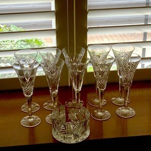 Waterford toasting flutes